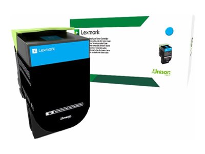 Lexmark 802XC - Besonders hohe Ergiebigkeit - Cyan