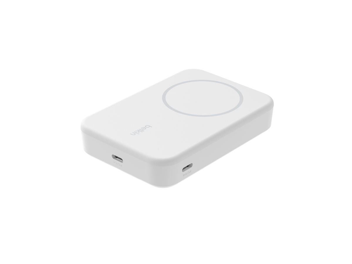 Belkin BoostCharge Pro - Induktive Power Bank - magnetisch mit Qi2 - 10000 mAh - 15 Watt - Fast Charge, Ansicht 3