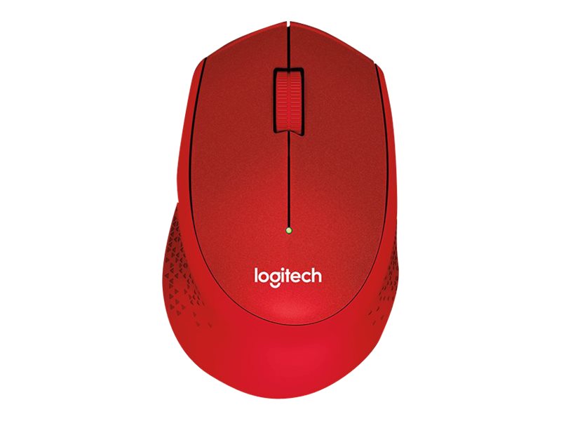 Logitech M330 SILENT PLUS - Maus - 3 Tasten - kabellos - 2.4 GHz - kabelloser Empfänger (USB)