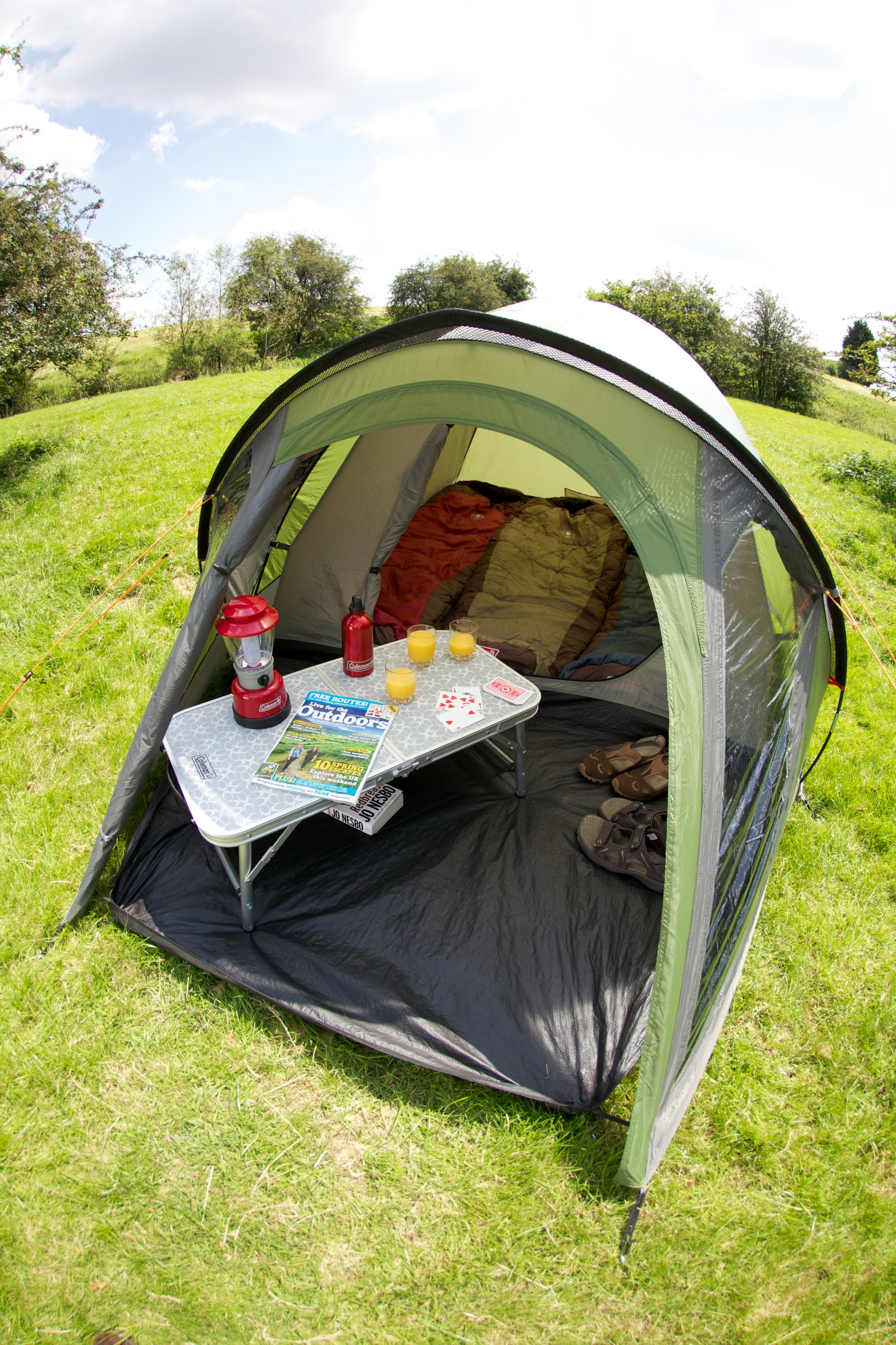 Coleman Darwin 4 Plus - Camping - Festrahmen - Kuppel-/Iglu-Zelt - 4 Person(en) - 7,8 m² - 6,2 kg, Ansicht 4