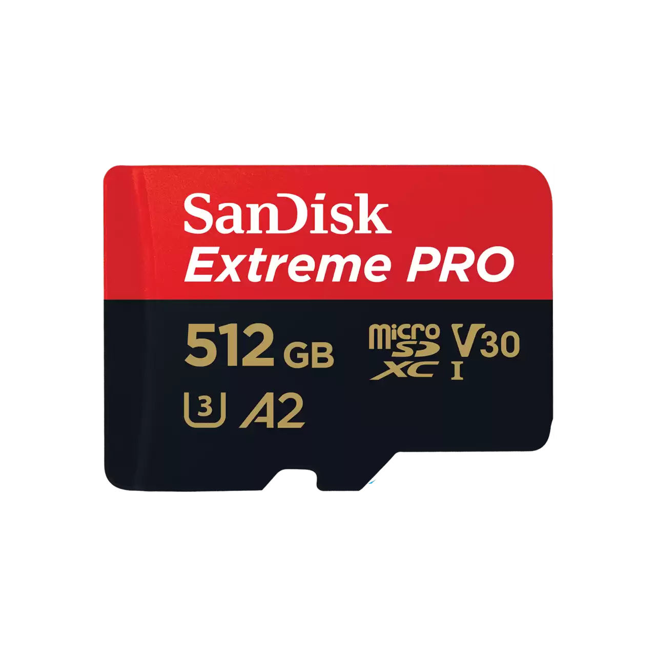 SanDisk Extreme Pro - Flash-Speicherkarte (microSDXC-an-SD-Adapter inbegriffen), Ansicht 2