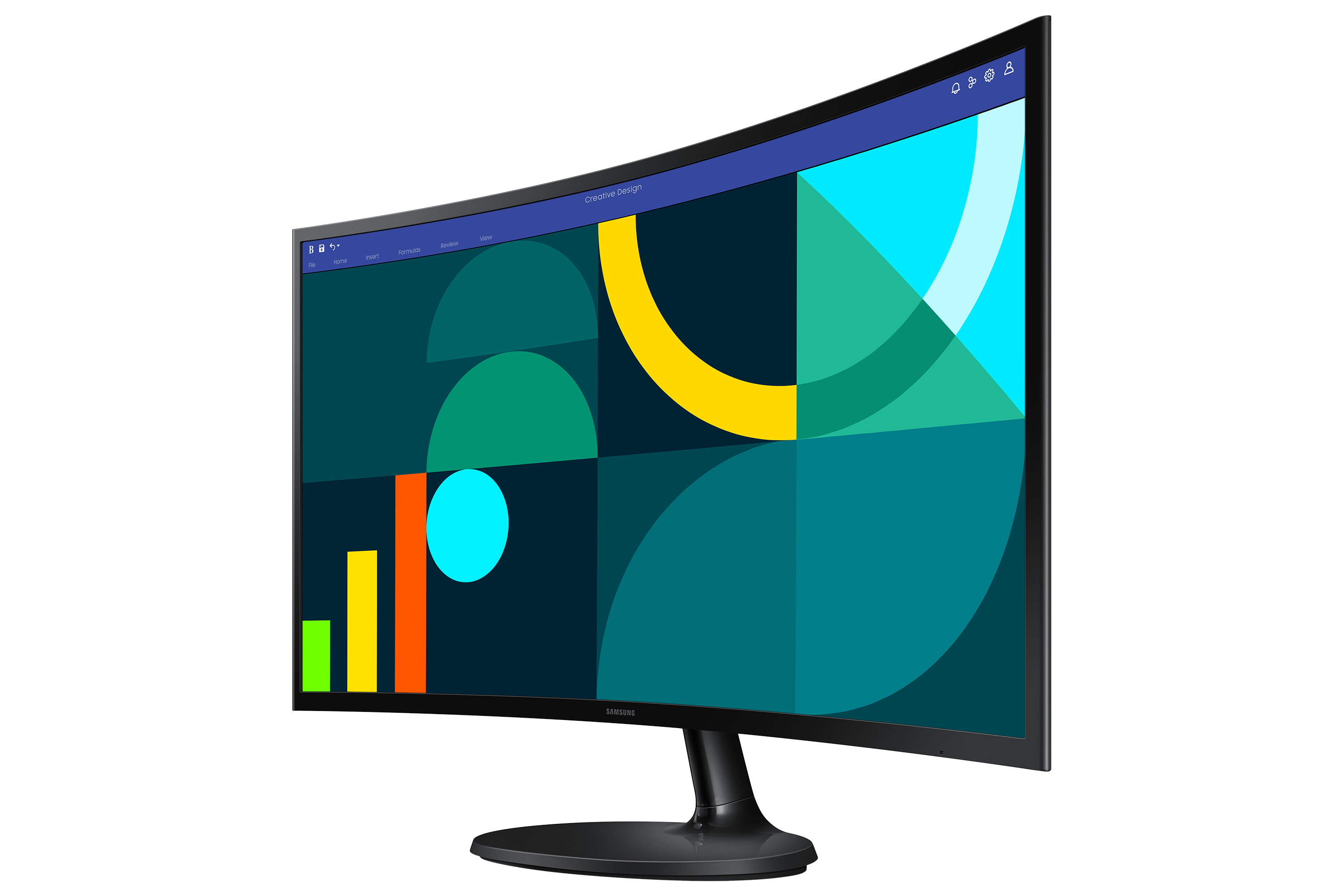 Samsung (27) 68,6cm S27D364GAU 16:9 Essential S36GD - Flachbildschirm (TFT/LCD), Ansicht 2