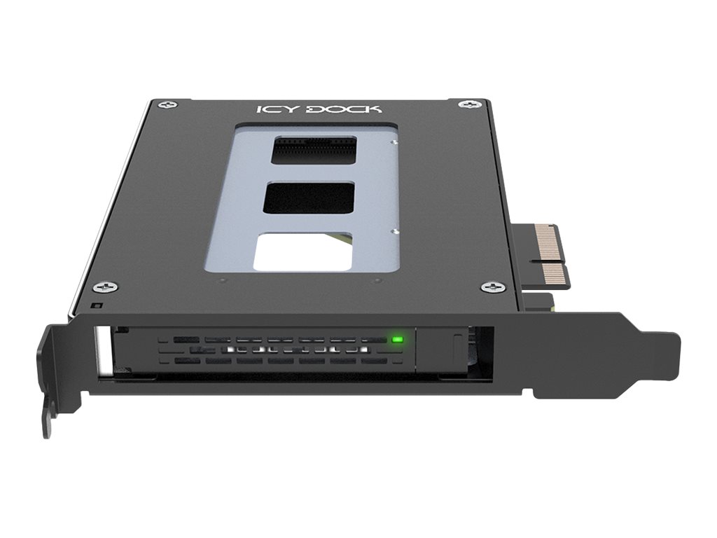 Icy Dock ToughArmor MB111VP-B - Mobiles Speicher-Rack - U.2 / U.3 SSD Mobilrack - 2.5 (6.4 cm), Ansicht 4