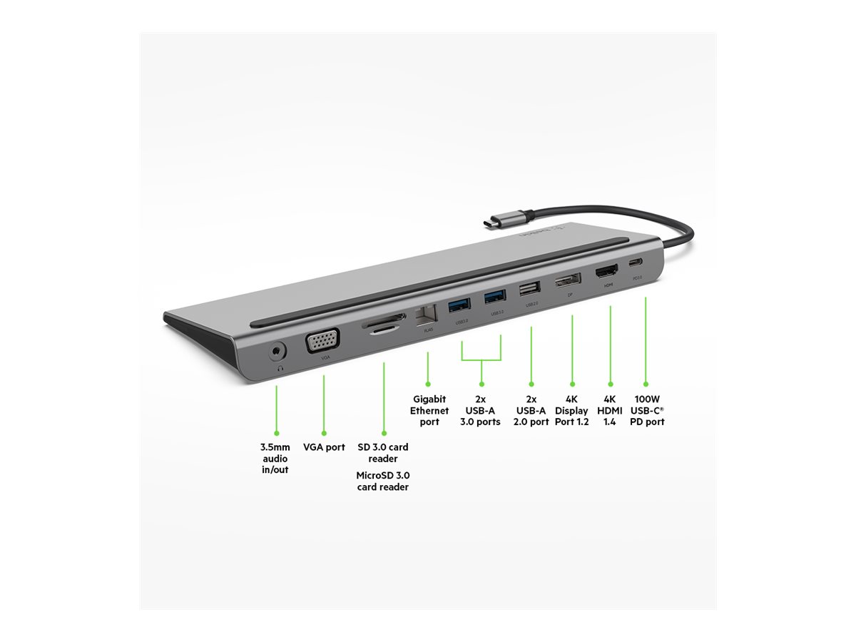 Belkin CONNECT 11-in-1 - Multiport-Dock - USB-C