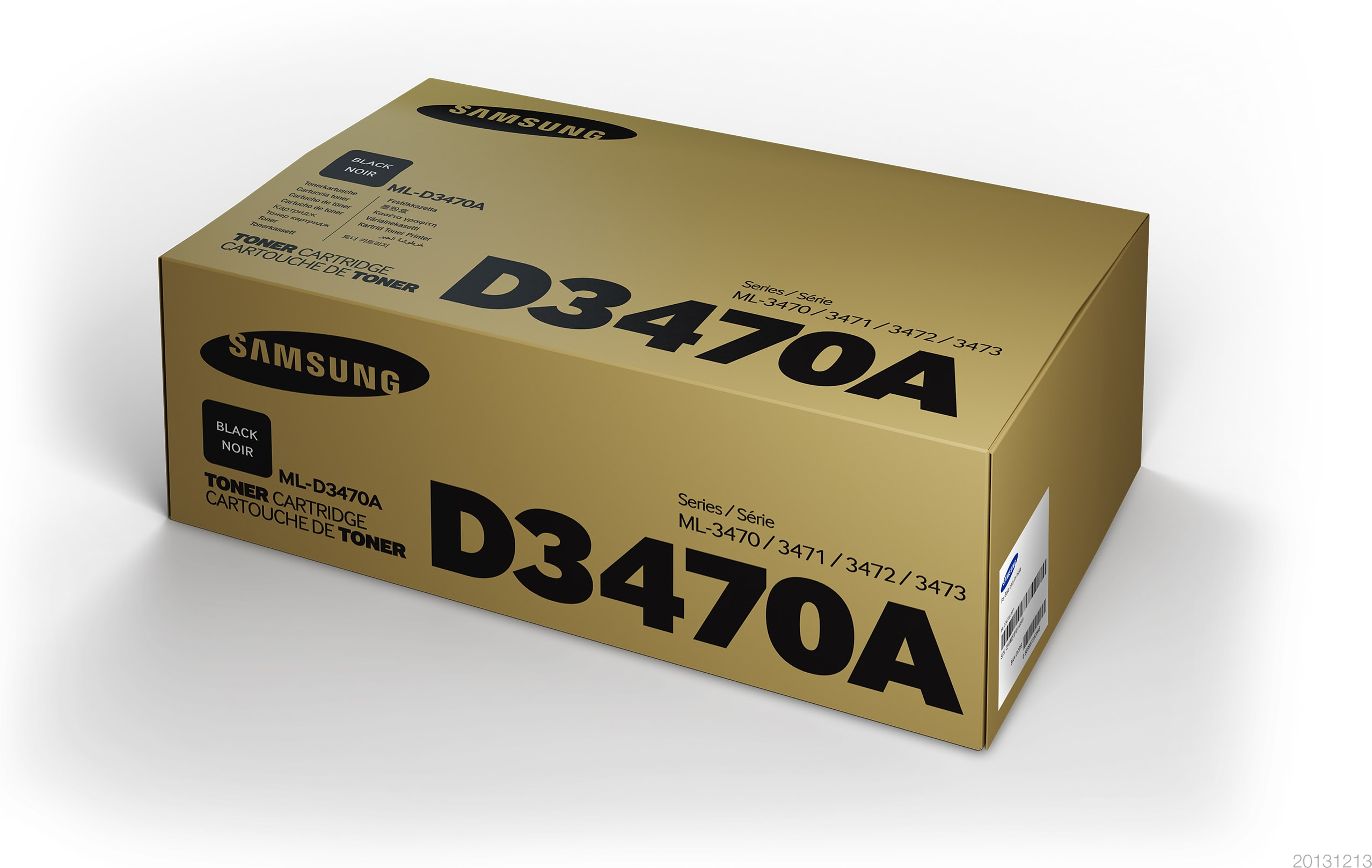 Samsung ML-D3470A - Hohe Ergiebigkeit - Schwarz - original - Tonerpatrone (SU665A), Ansicht 2