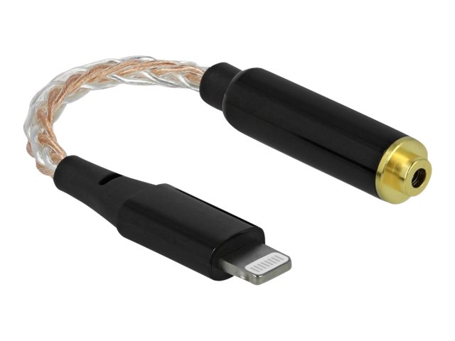 Delock Audio-Adapter - Lightning männlich zu Stereo Mikro-Stecker weiblich