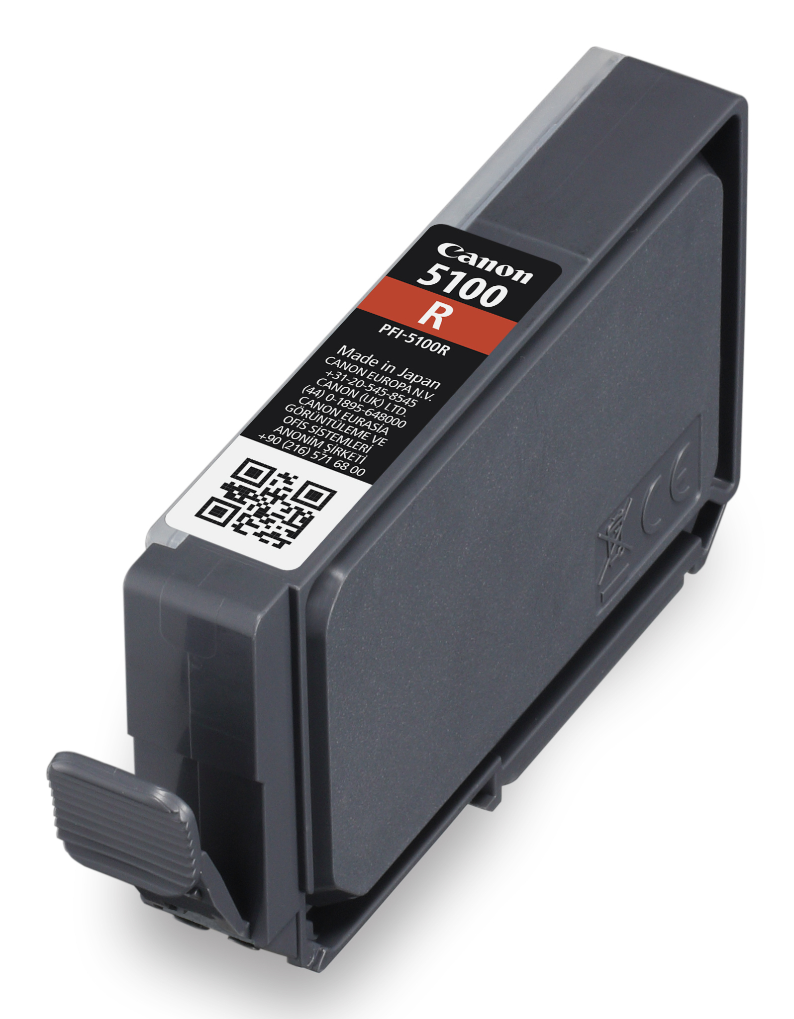 Canon PFI-5100 R - 14.4 ml - Rot - original - Hängebox, Ansicht 3