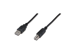 ASSMANN - USB-Kabel - USB (M) zu USB Typ B (M) - USB 2.0 - 1.8 m - geformt