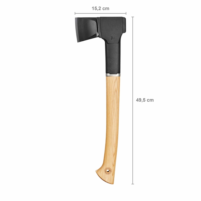 Fiskars Norden N12 - Spaltaxt - 50 cm - Hickoryholz, Ansicht 3