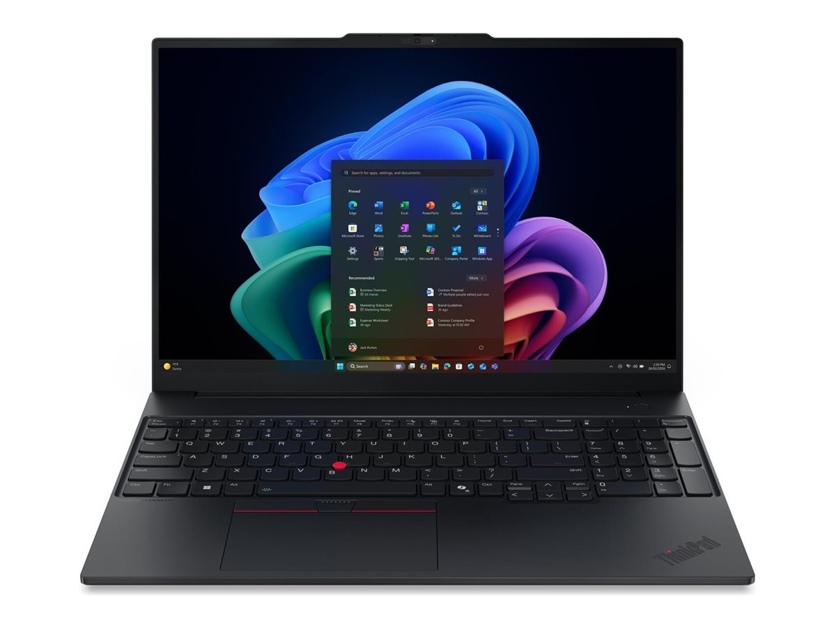 Lenovo ThinkPad E16 Gen 4 21YE - Intel Core 5 320 - Win 11 Pro - Intel Graphics - 16 GB RAM - 512 GB SSD TCG Opal Encryption 2, NVMe - 40.6 cm (16")