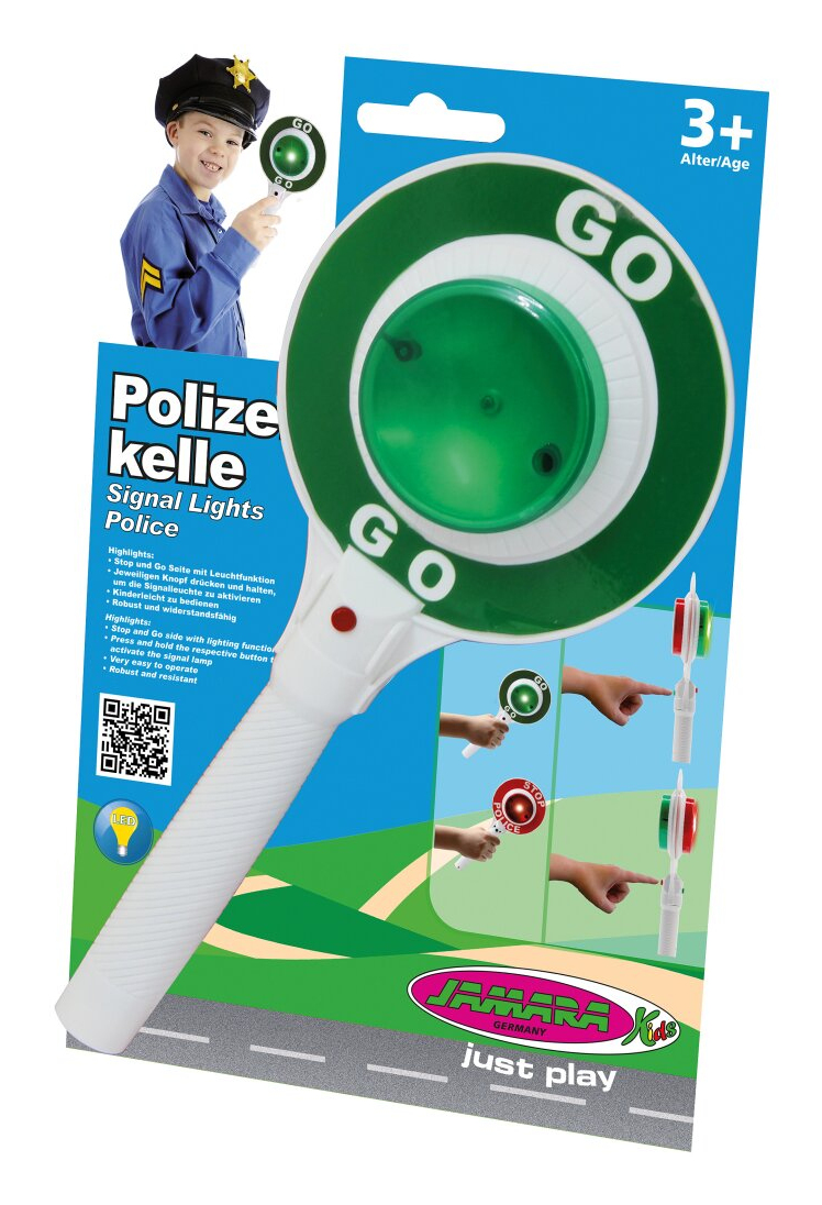 JAMARA Polizeikelle mit Licht rot oder grün 3+, Ansicht 3