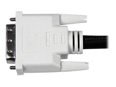 StarTech.com DVI-D Dual Link Kabel 1m (SteckerStecker) - DVI 24+1 Pin Monitorkabel Dual Link - DVI Anschlusskabel mit Ferritkernen - DVI-Kabel - Dual Link - DVI-D (M)