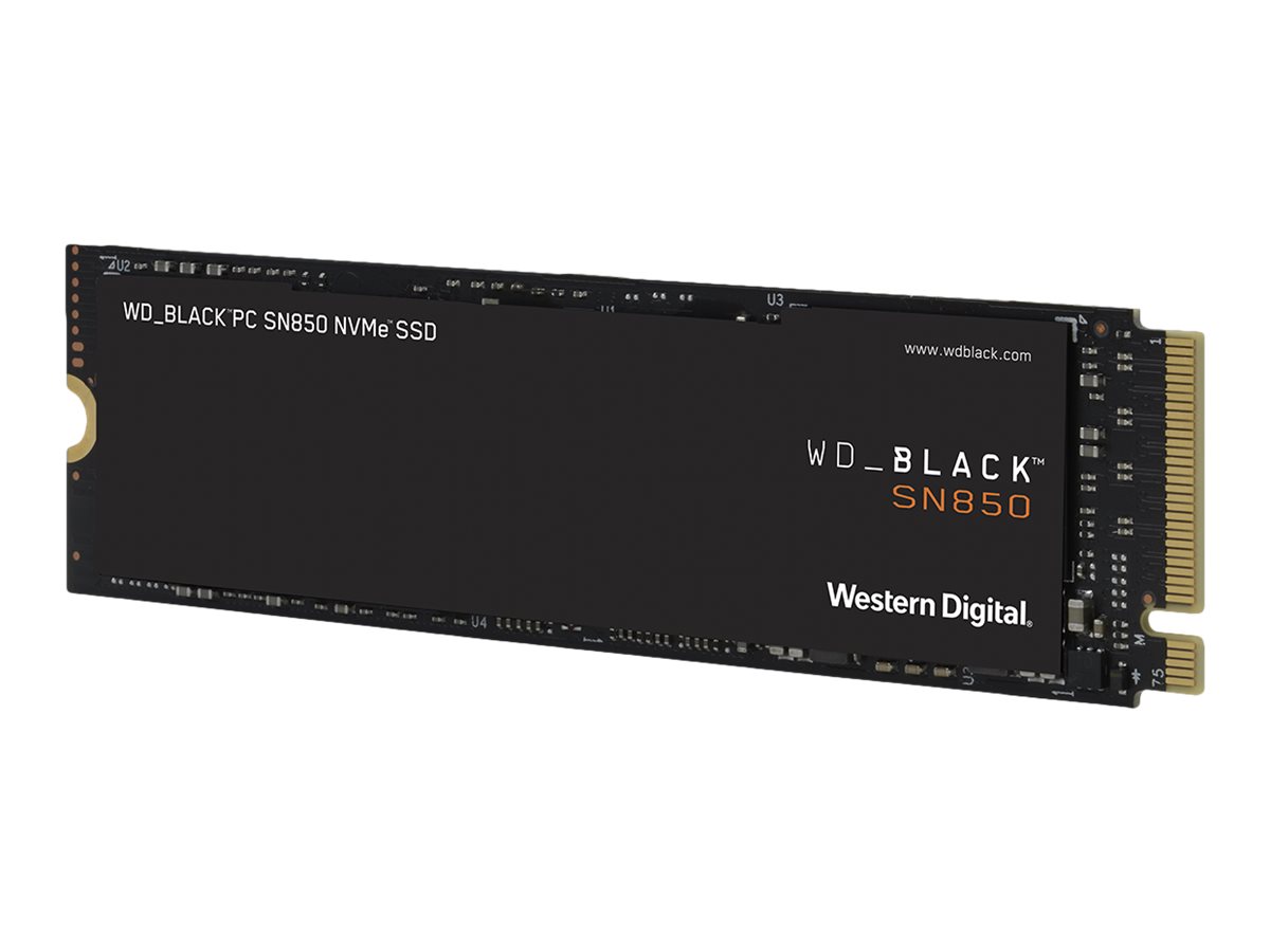 WD Black SN850 NVMe SSD WDS200T1X0E - 2 TB SSD - intern - M.2 2280 - PCI Express 4.0 x4 (NVMe)