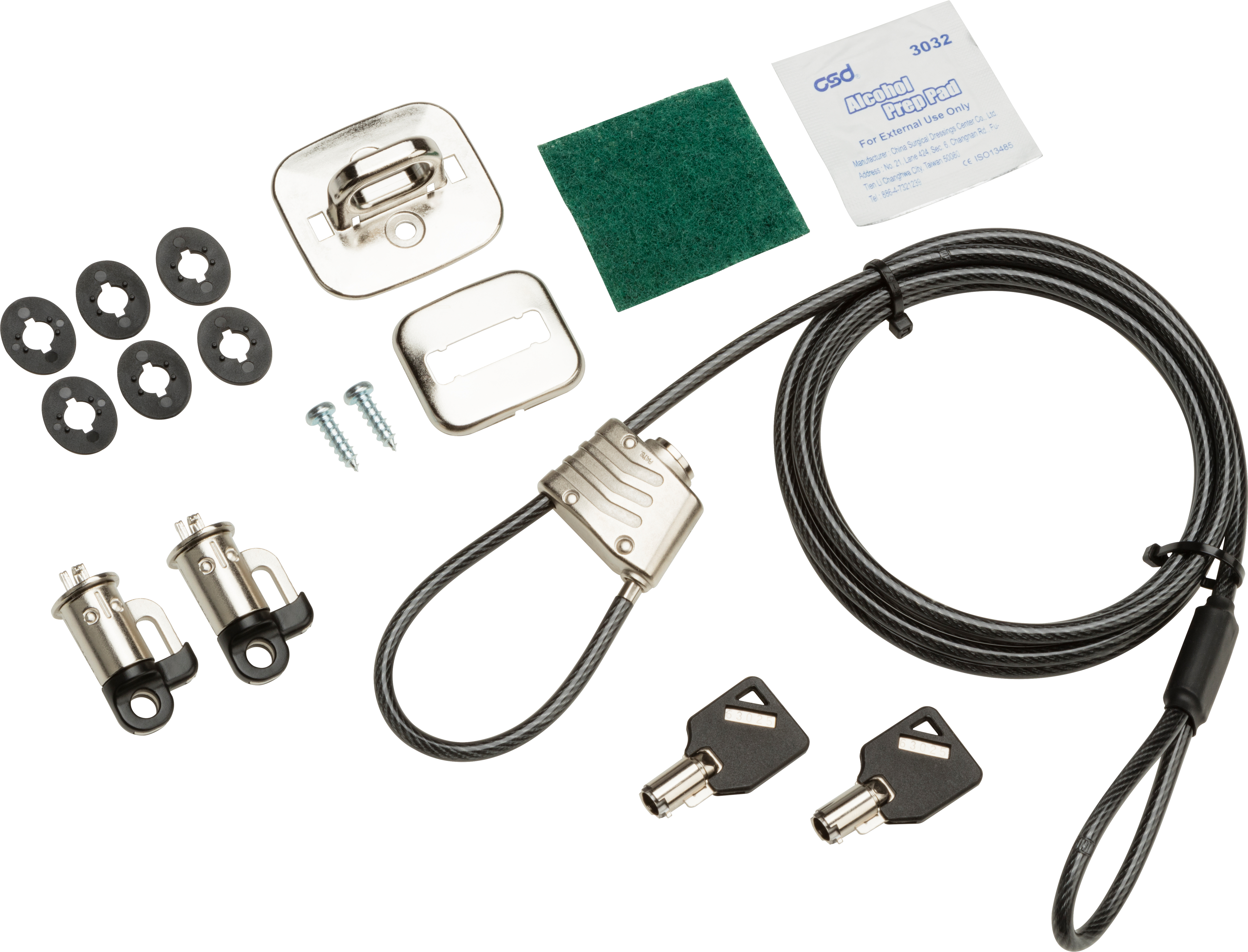 HP Business PC Security Lock v3 Kit - Sicherheitskit - für HP 280 G3, 280 G4, 285 G3, 290 G1, 290 G2, 290 G3, Ansicht 3