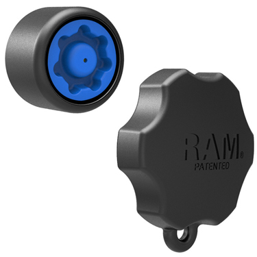 Ram Mounts RAP-S-KNOB3U - Schwarz, Ansicht 2