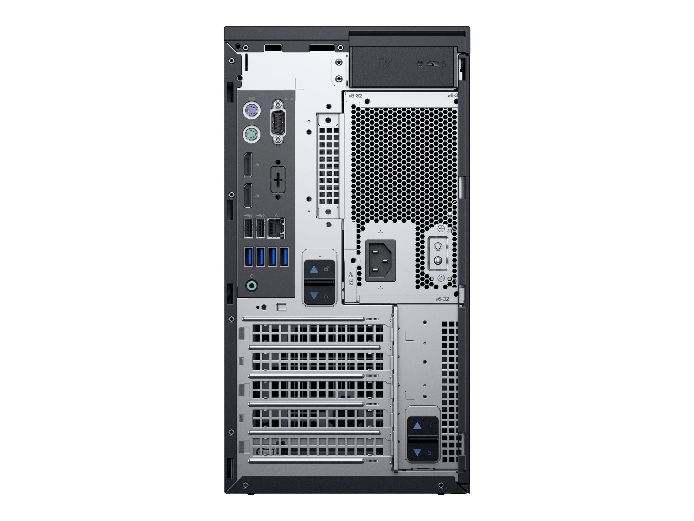 Dell PowerEdge T40 - Server - Tower - 1-Weg - 1 x Xeon E-2224G / 3.5 GHz - RAM 8 GB