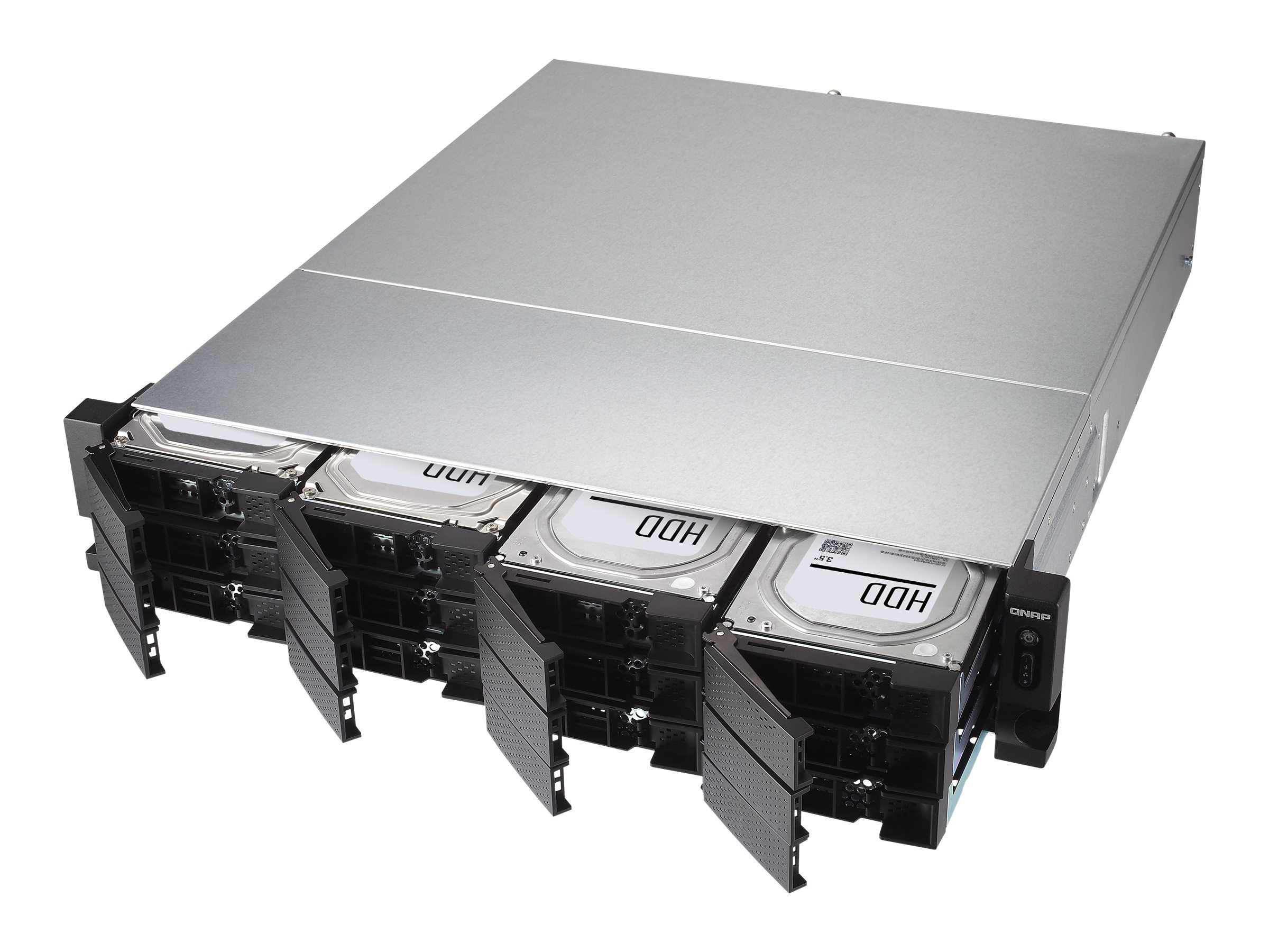 QNAP SYSTEMS TS-1283XU-RP-E2124-8G 2U 12BAY (TS1283XURPE21248G)