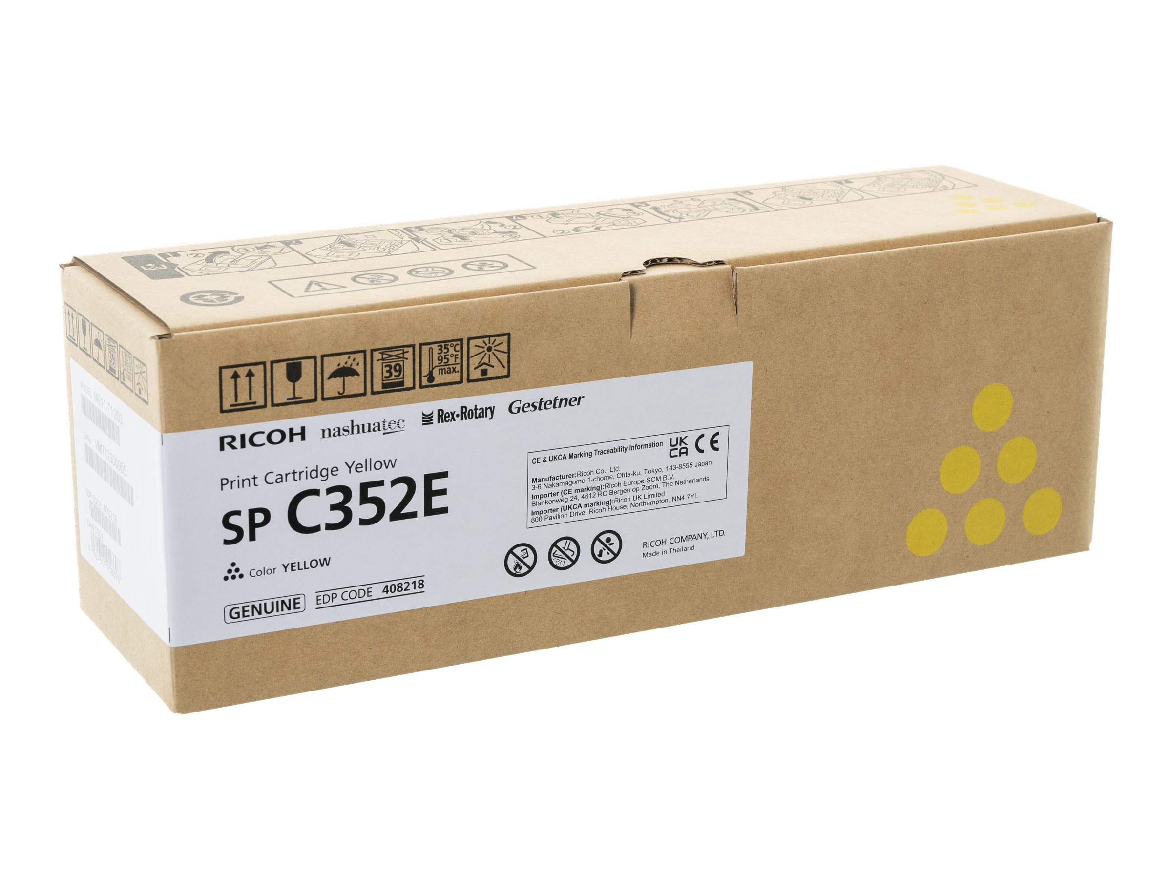Ricoh SP C352E - Gelb - Original - Tonerpatrone