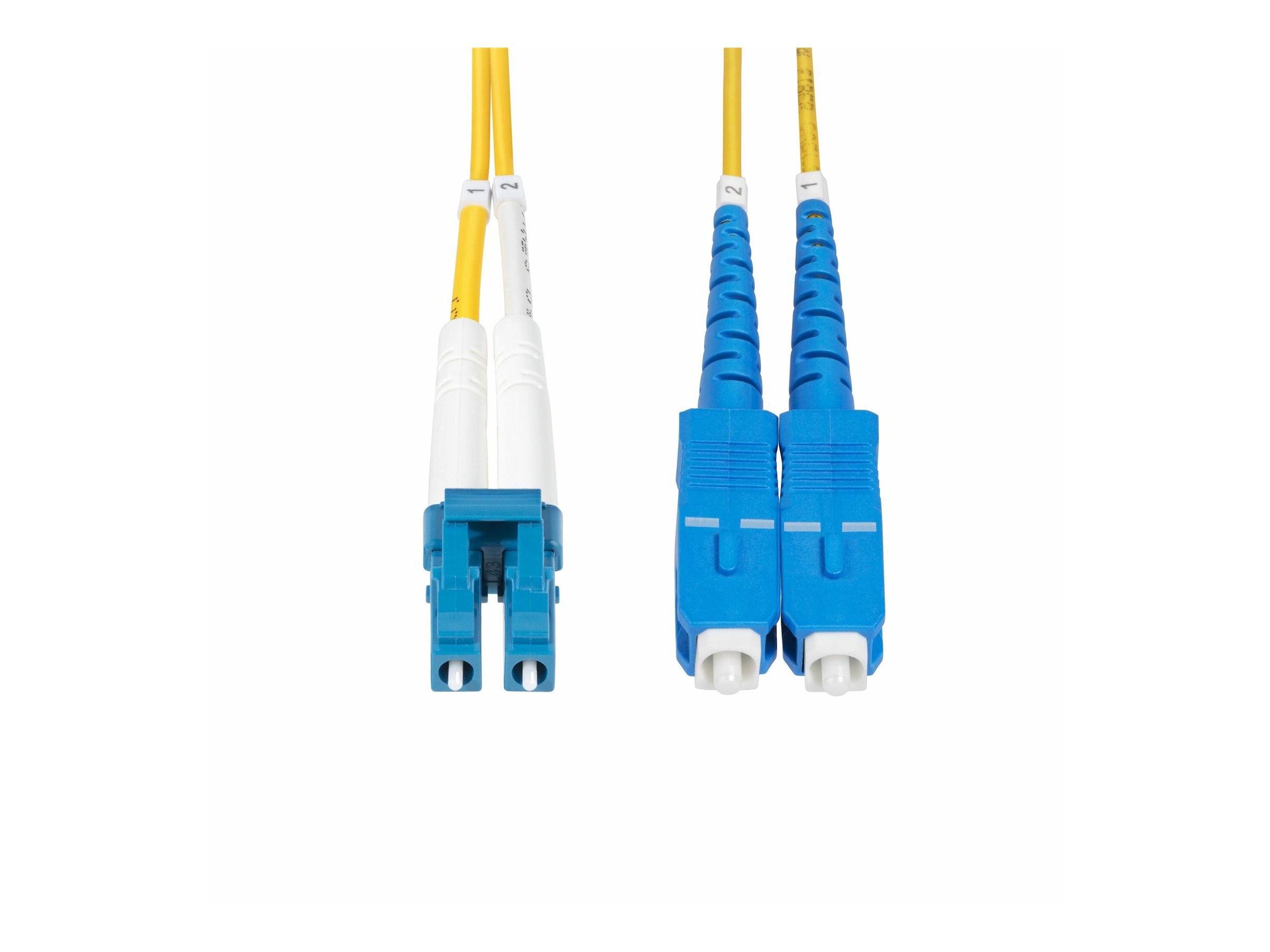 StarTech.com 1m OS2 LWL Patchkabel LC zu SC (UPC)