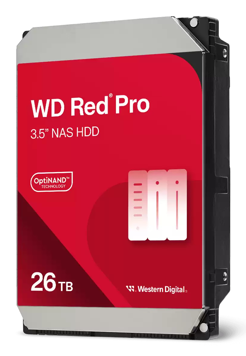 WD Desk Red Pro 26TB 3.5 SATA 512MB - Festplatte - Serial ATA, Ansicht 2