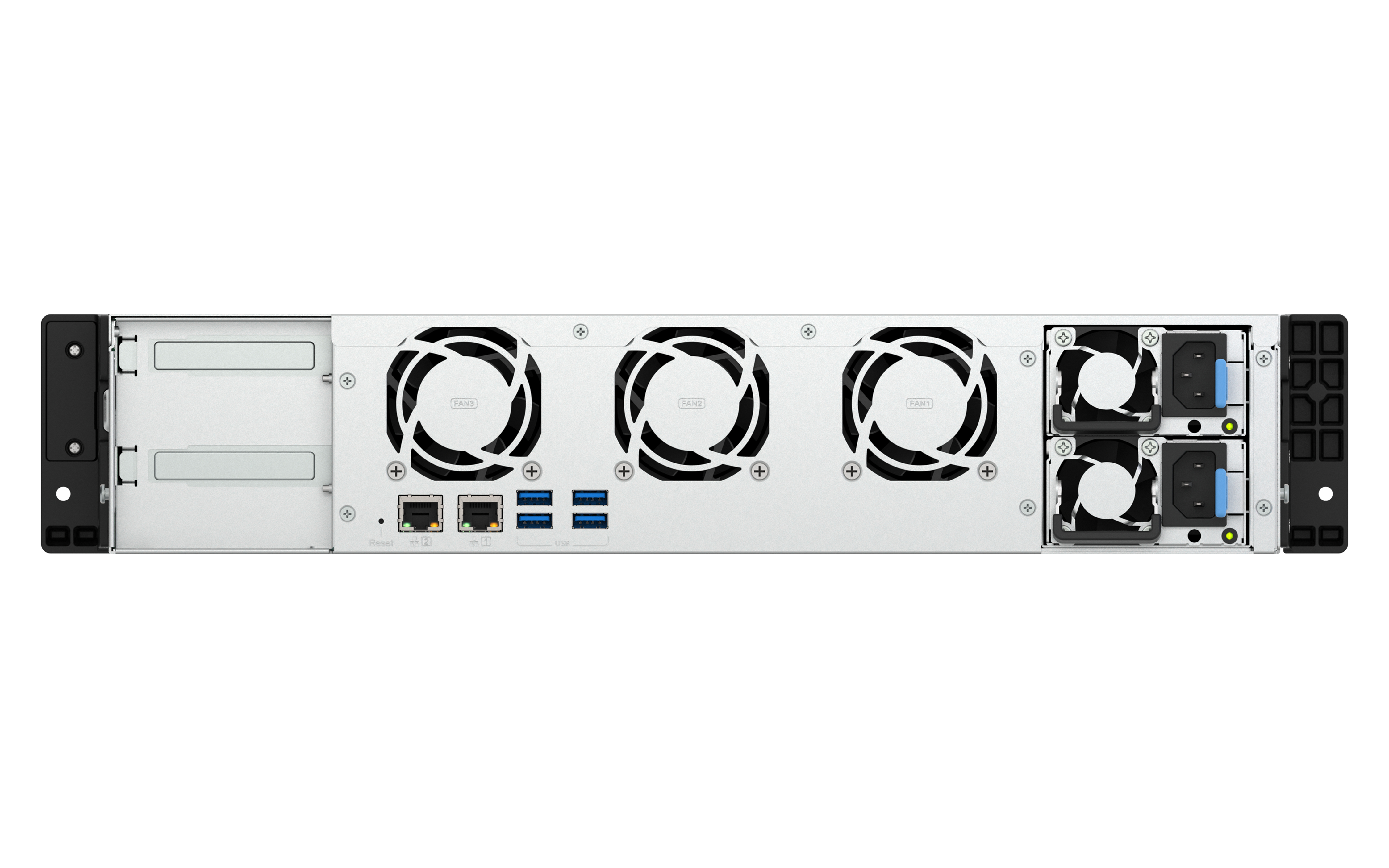 QNAP TS-855eU-RP - NAS-Server - 8 Schächte - Rack, Ansicht 2