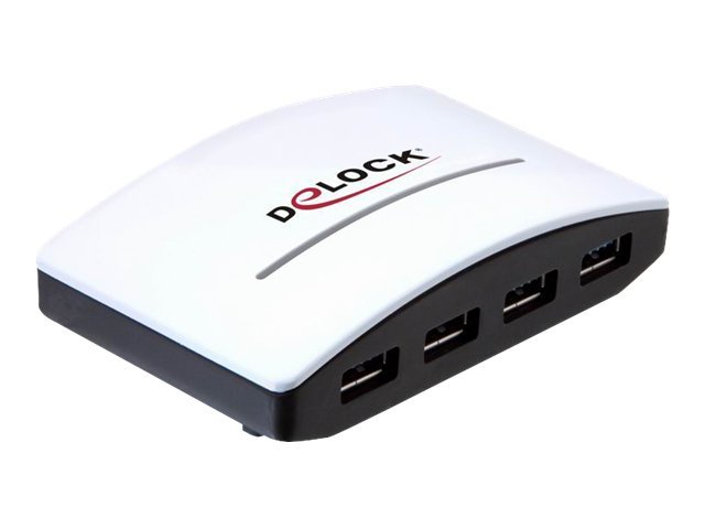 Delock USB 3.0 externer HUB 4 Port - Hub - 4 x SuperSpeed USB 3.0 - Desktop