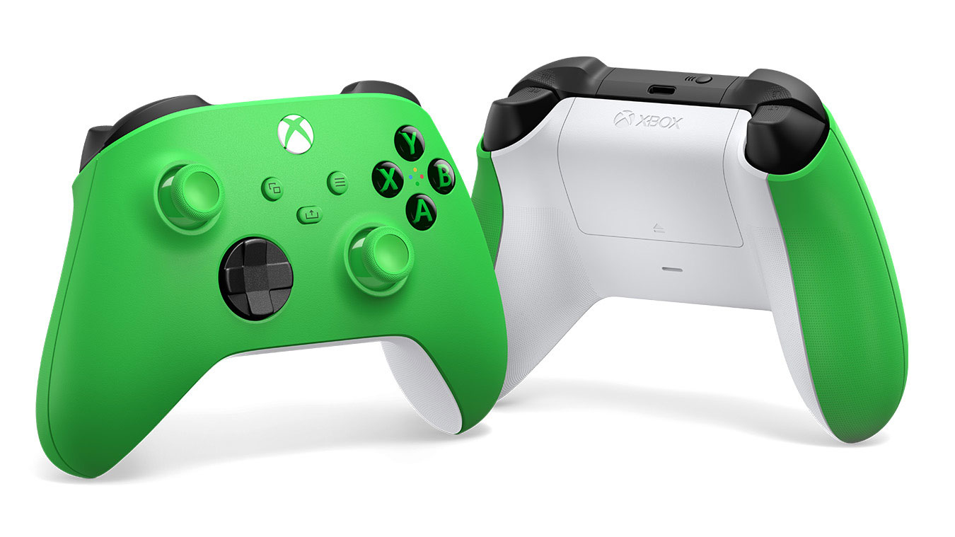 Microsoft Xbox Wireless Controller - Game Pad - grün, Ansicht 2