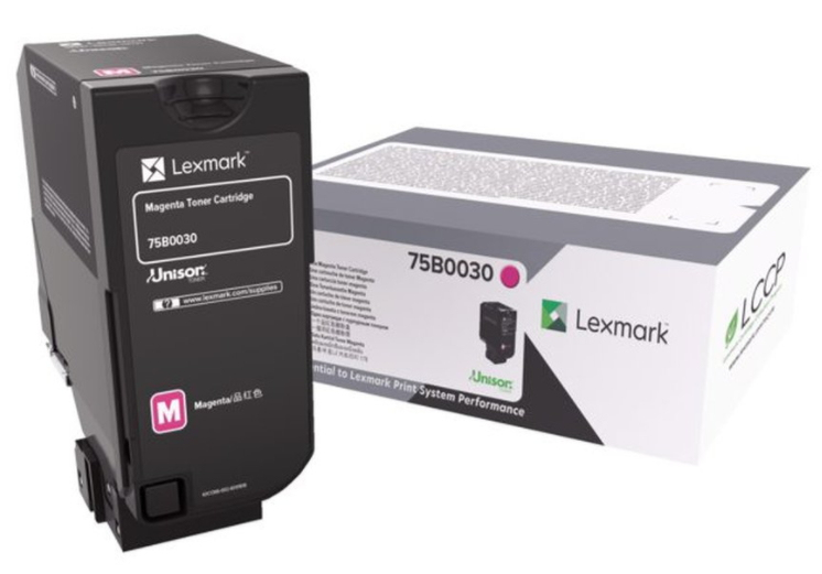 Lexmark 75B0030, 10000 Seiten, Magenta, 1 Stück(e)