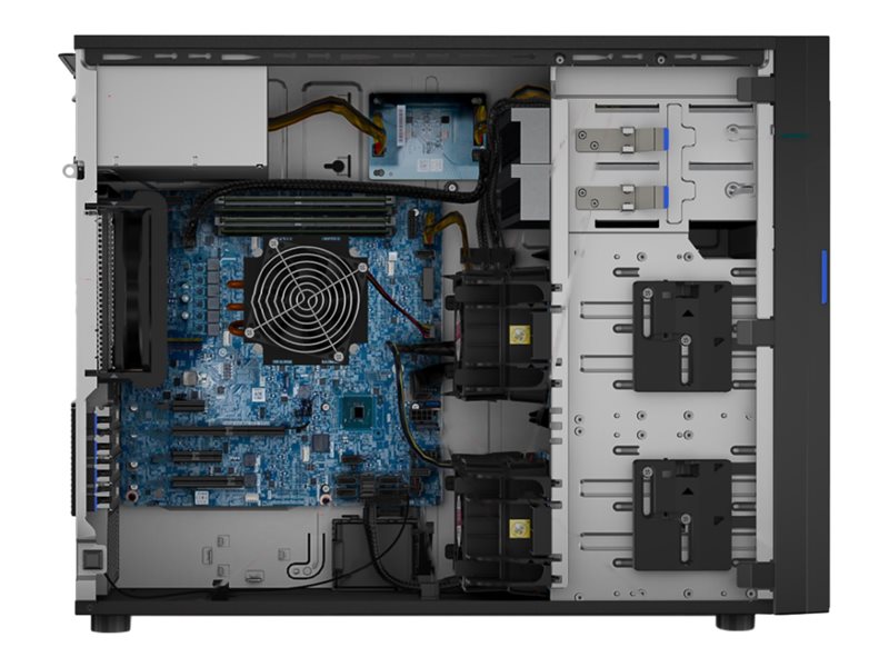 Lenovo ThinkSystem ST250 7Y45 - Server - Tower - 4U - 1-Weg - 1 x Xeon E-2176G  3.7 GHz - RAM 16 GB - SAS - Hot-Swap 8.9 cm (3.5)