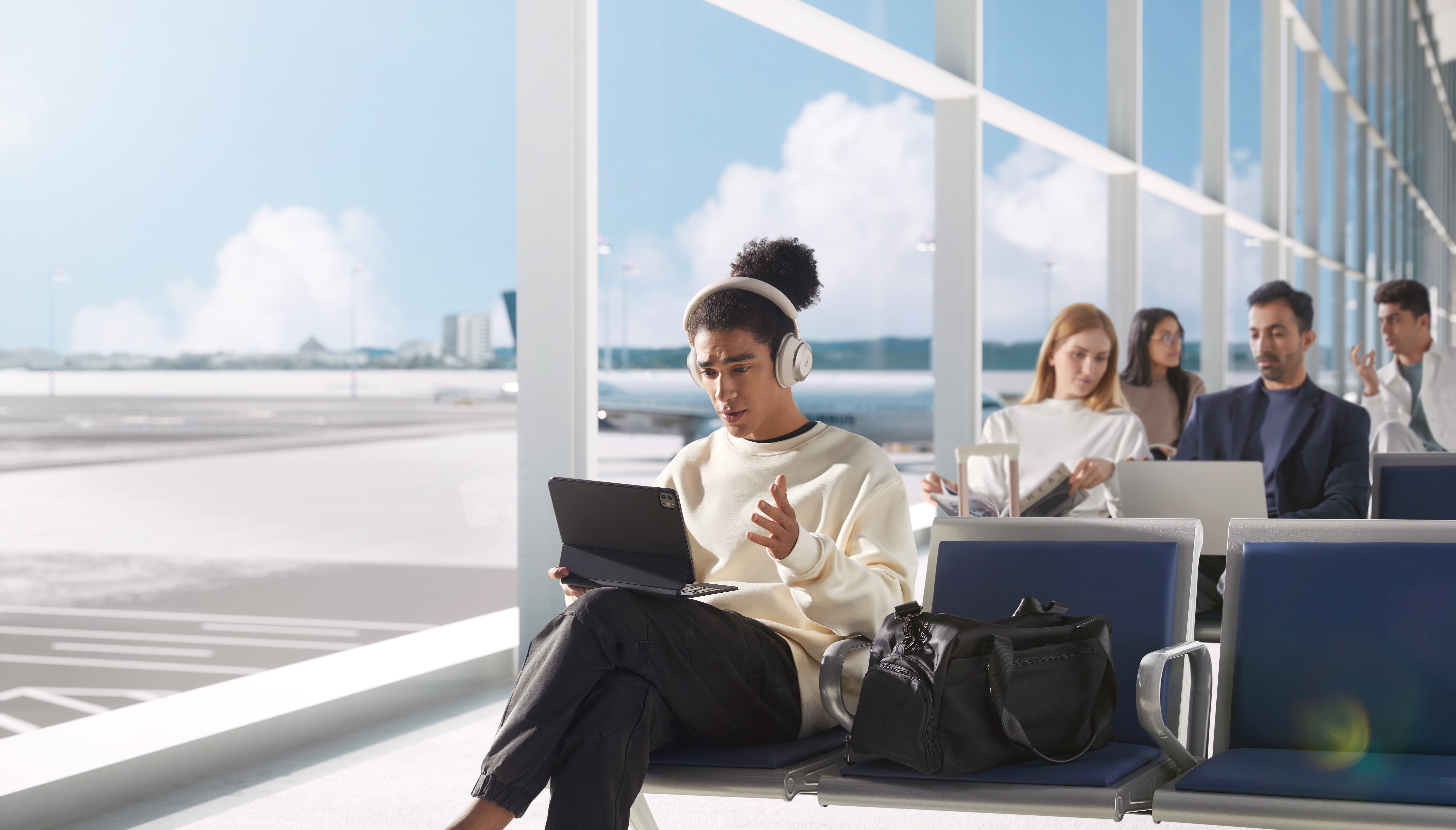 Anker Innovations Soundcore Space One Pro - Kopfhörer mit Mikrofon, Ansicht 3