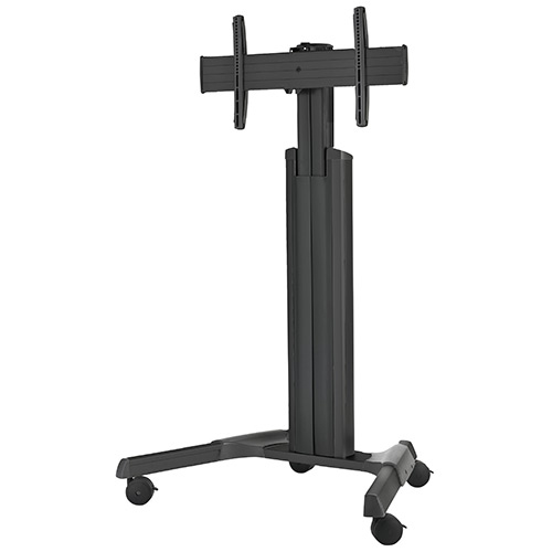 Chief Fusion Medium Height Adjustable Mobile TV Cart - Black - Wagen - für LCD-Display (32-65) - Schwarz, Ansicht 2