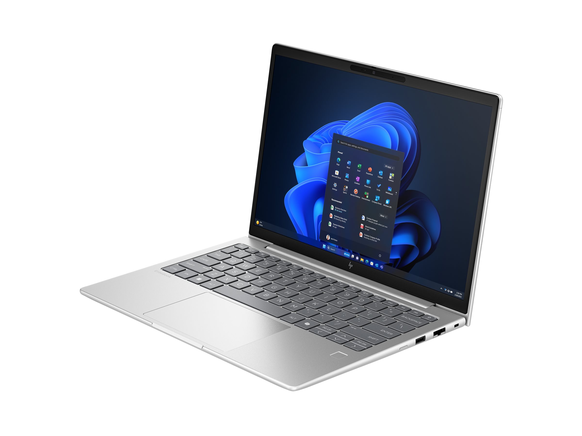 HP EliteBook 6 G1i Notebook AI - 177-Grad Scharnierdesign - Intel Core Ultra 5 225U / 1.5 GHz - Win 11 Pro - Intel Graphics - 16 GB RAM - 512 GB SSD NVMe - 33.8 cm (13.3")