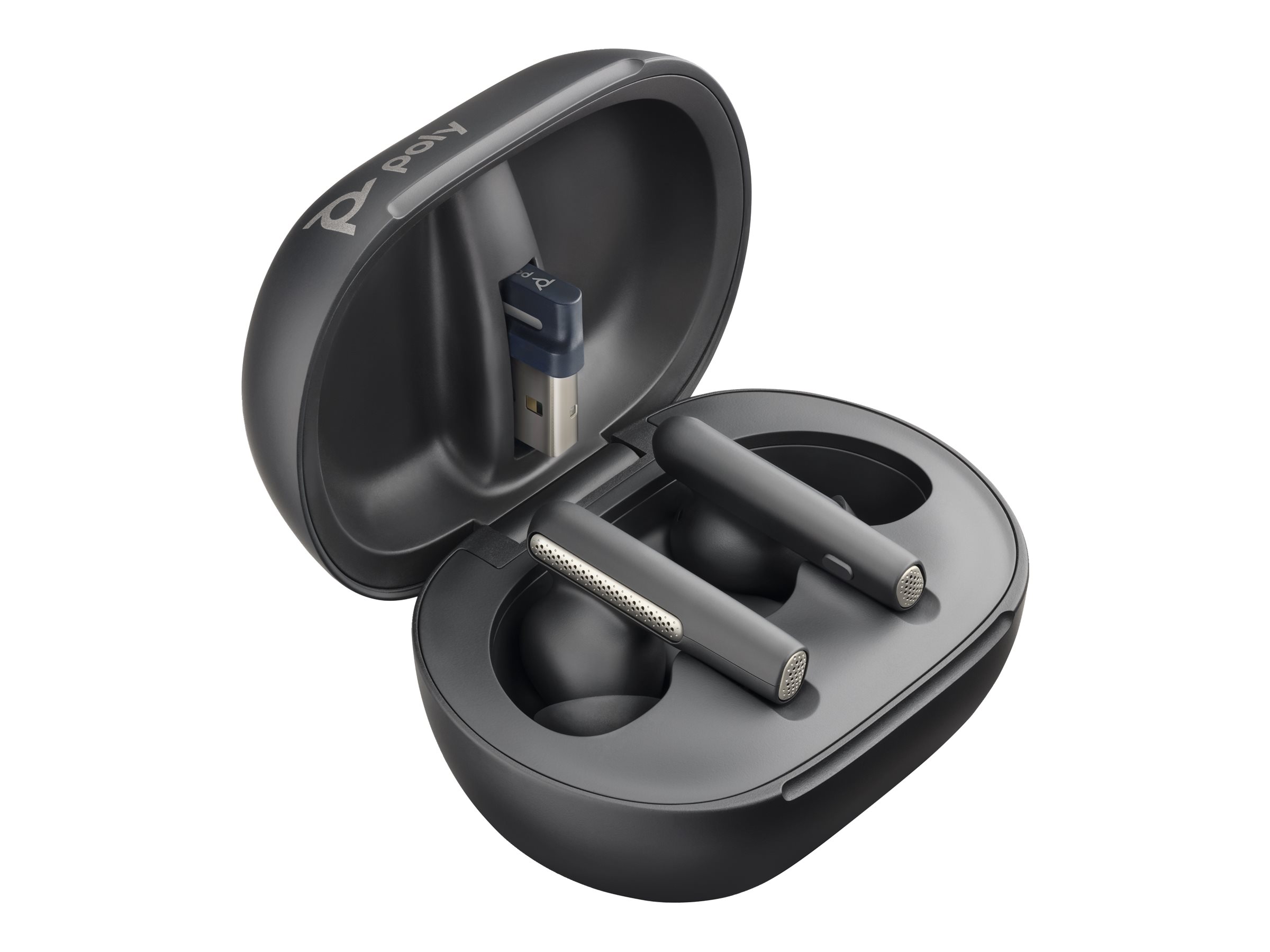 Poly Voyager Free 60+ UC M - True Wireless-Kopfhörer mit Mikrofon, Ansicht 4