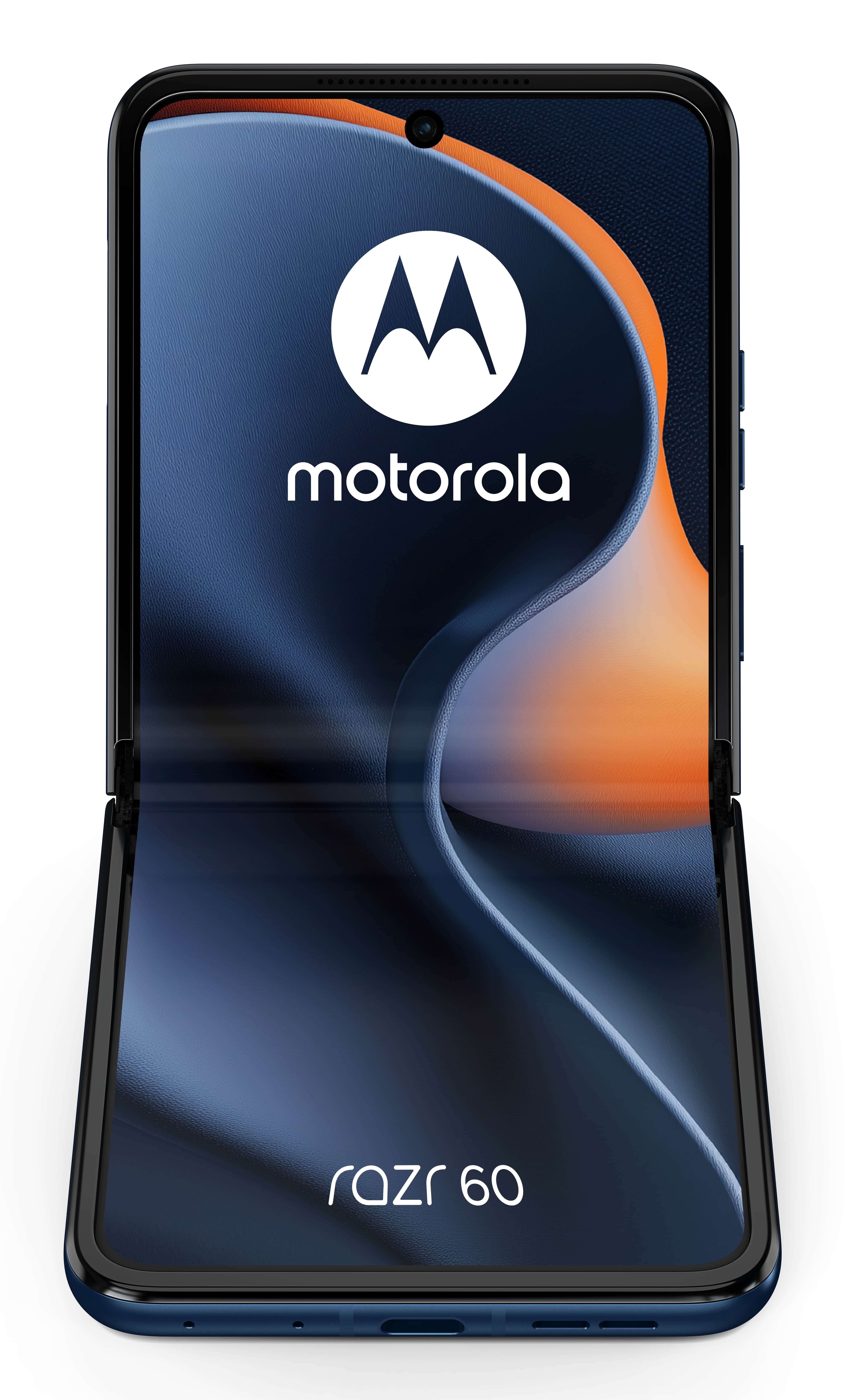 Motorola Solutions Razr 60 Dual Sim - Gibraltar Sea[Energieklasse A] - Mobiltelefon - 256 GB, Ansicht 3