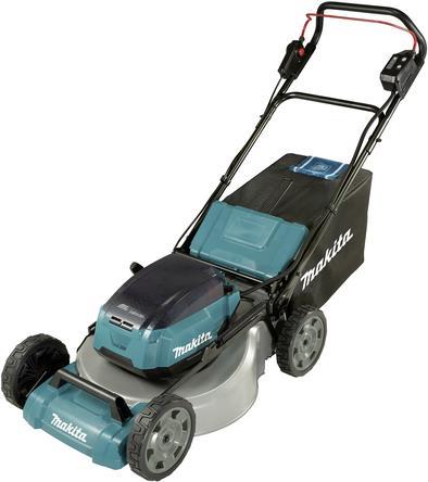 Makita DLM534Z Akku-Rasenmäher 18 V 6 Ah 53 cm Schwarz, Blau