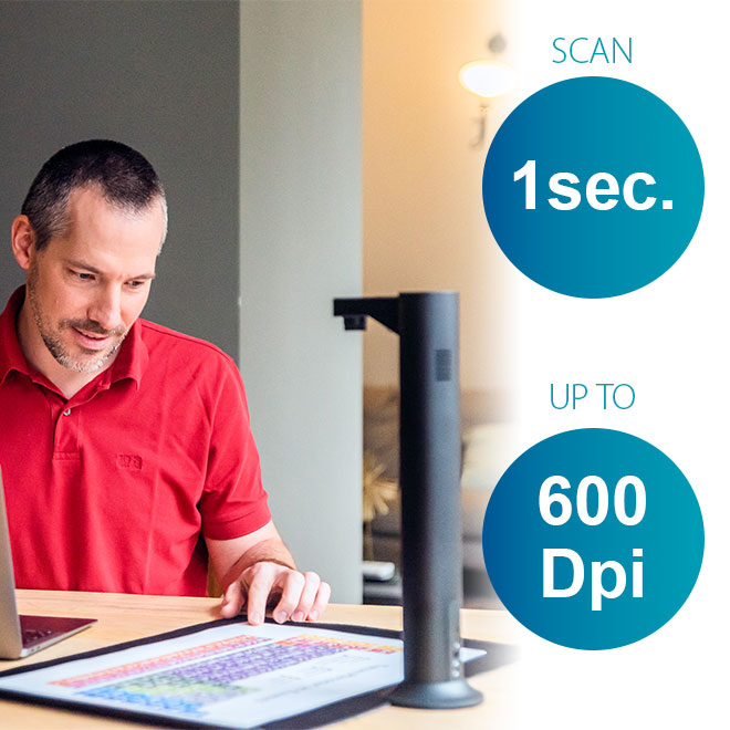 IRIS Scan Desk 7 Business A3 Win/Mac - Dokumentenscanner - Dokumentenscanner, Ansicht 3