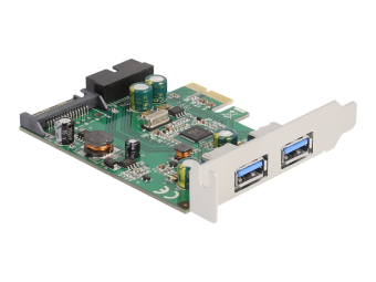 Delock USB-Adapter - PCIe 2.0 Low-Profile - USB