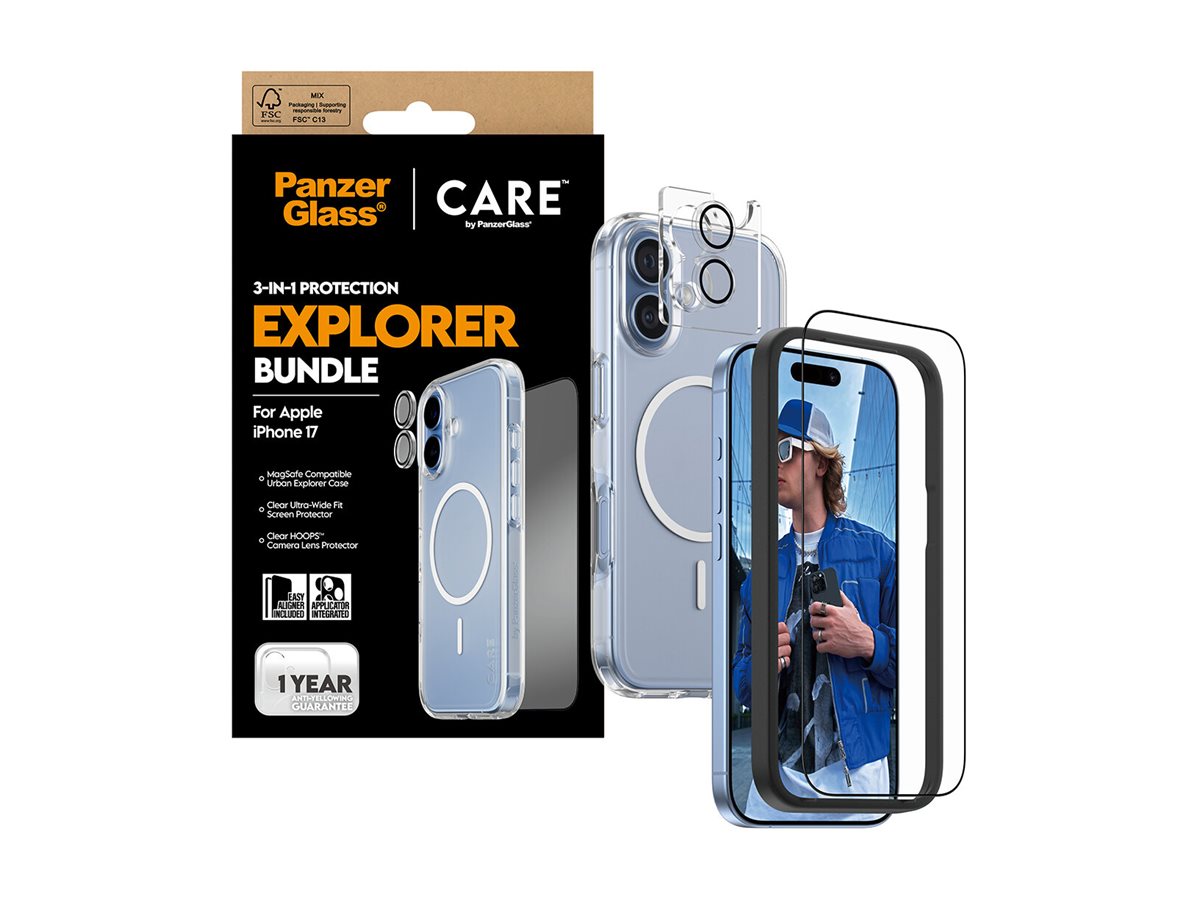 PanzerGlass CARE 3-in-1 Flagship Explorer Bundle iPhone 17, Ansicht 4