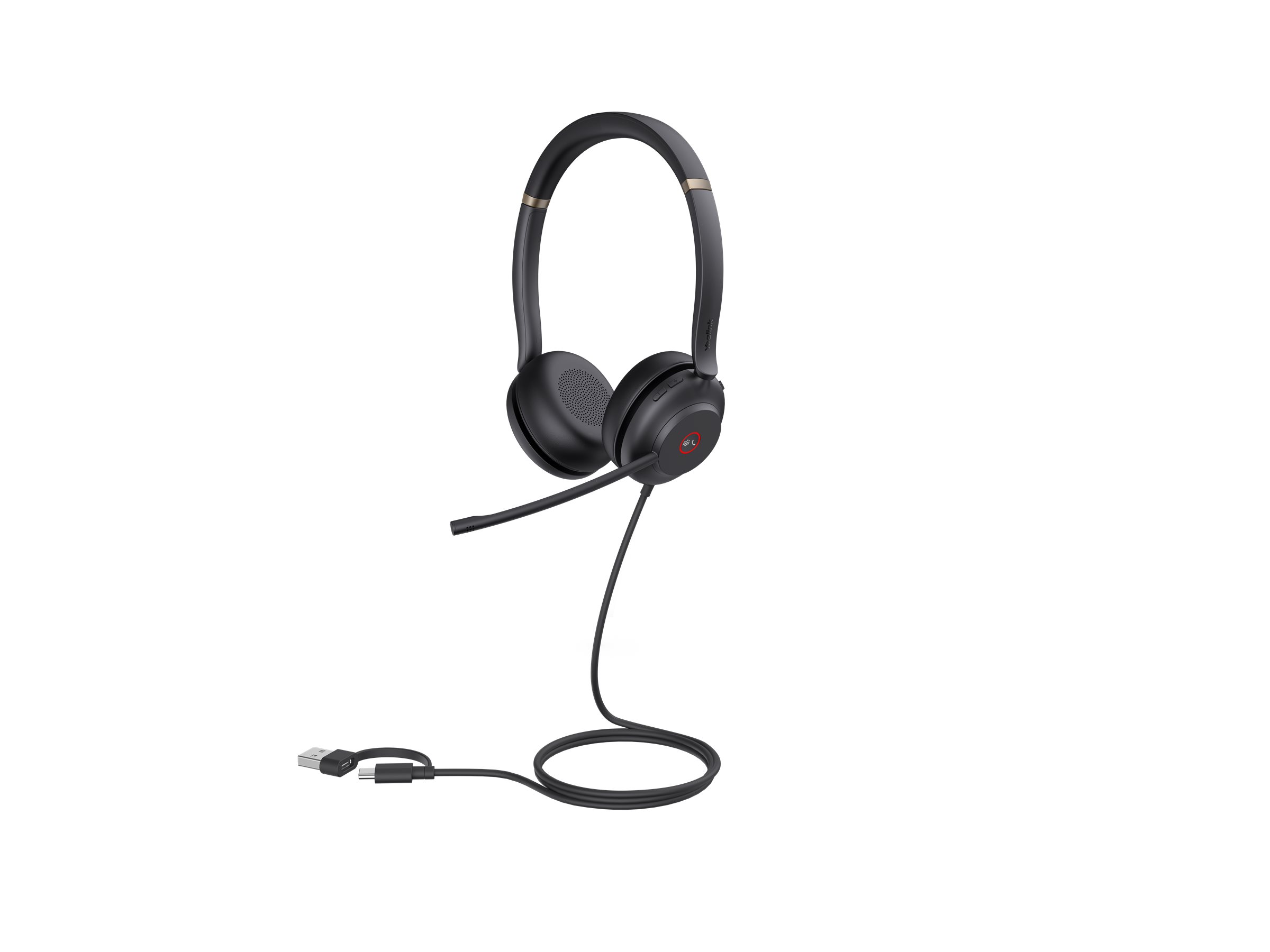 Yealink UH37 Dual - Headset - On-Ear - kabelgebunden