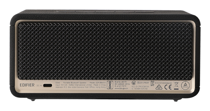 Edifier ES60 TCODE schwarz Bluetooth retail - Lautsprecher - 20 KHz, Ansicht 4