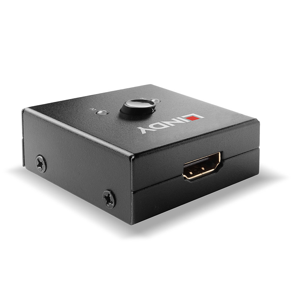 Lindy 2 Port HDMI 18G Bi-Directional Switch - Video/Audio-Schalter, Ansicht 4