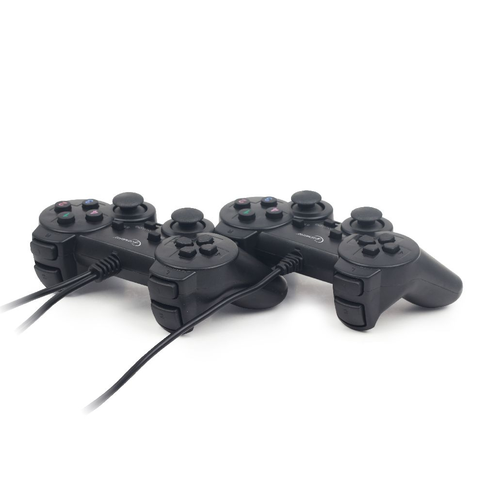 Gembird JPD-UDV2-01 - Game Pad - 10 Tasten - kabelgebunden (Packung mit 2), Ansicht 3