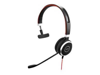 Jabra Evolve 40 MS mono - Headset - On-Ear - konvertierbar
