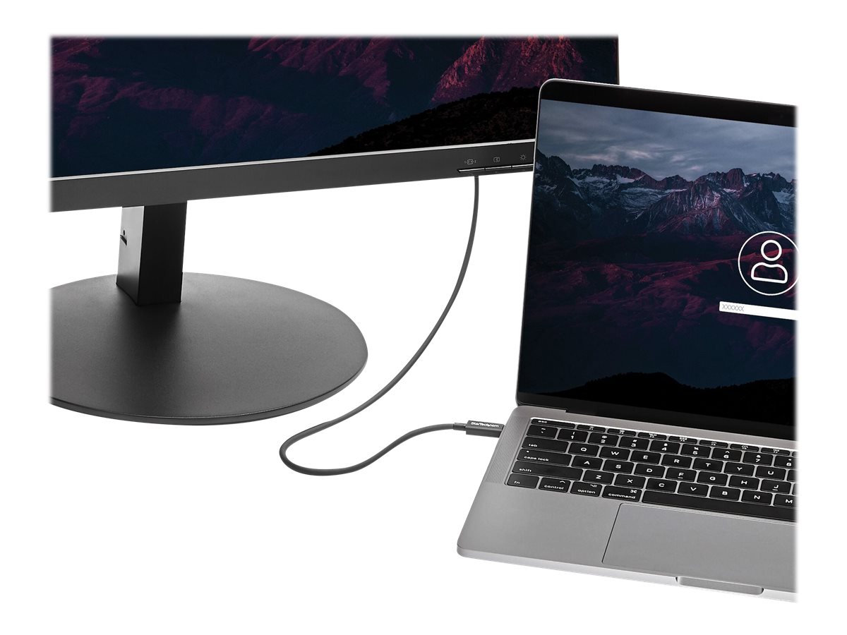StarTech.com StarTech 50cm (1.6ft) Thunderbolt 3 Cable, 40Gbps, 100W PD, 4K/5K Video, Thunderbolt-Certified, Compatible w/ TB4/USB 3.2/DisplayPort - Thunderbolt-Kabel - USB-C (M)