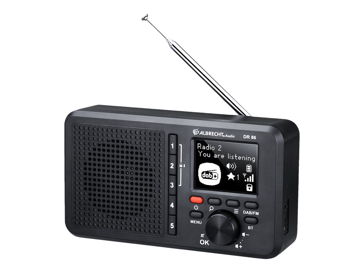 ALAN Albrecht DR 86 - Tragbares DAB-Radio