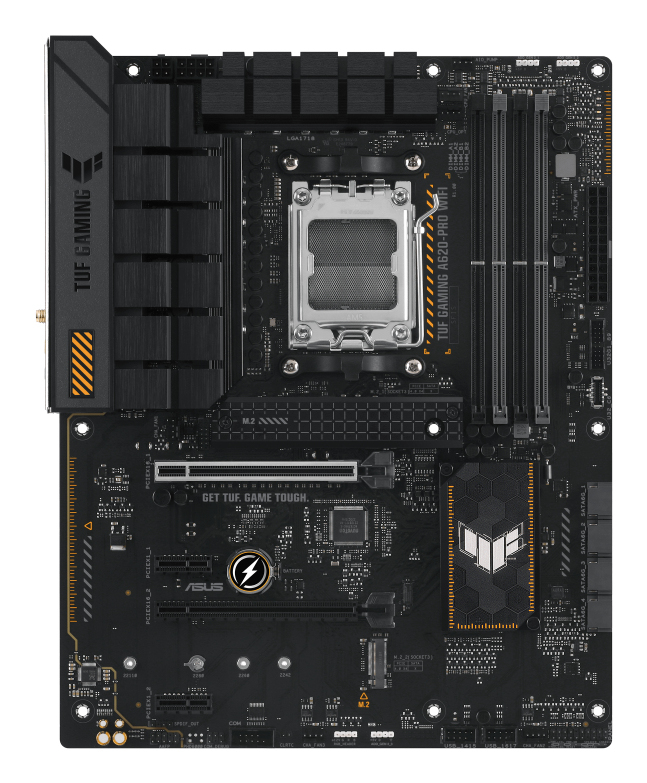 ASUS TUF GAMING A620-PRO WIFI - Motherboard - ATX - Socket AM5 - AMD A620 Chipsatz, Ansicht 3