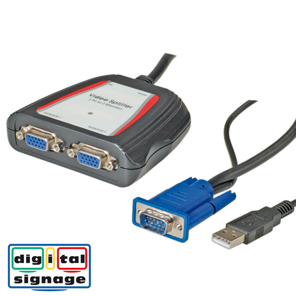 VALUE Portable VGA Video Splitter - Video-Verteiler, Ansicht 4