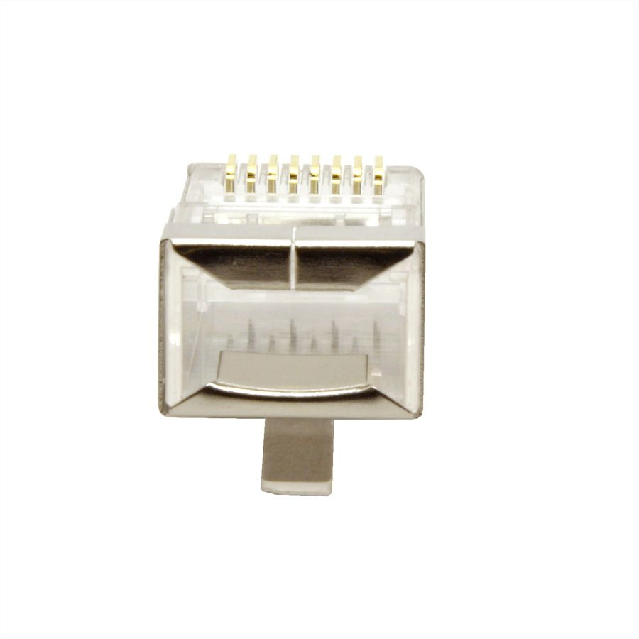 VALUE Netzwerkanschluss - RJ-45 (M) - STP - CAT 6e - durchsichtig (Packung mit 100), Ansicht 4