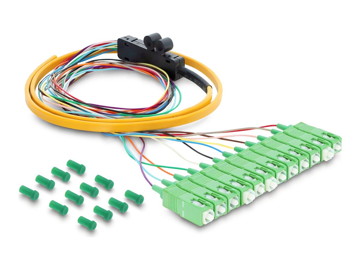 Delock Fan-out-Kabel - SC/APC Einzelmodus (M)