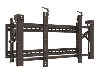 StarTech.com Video Wandhalterung für 45 - 70 Zoll VESA Displays - Diebstahlsicherung - Stahl - Klammer für Videoleinwand - Aluminium Stahl - Schwarz - Bildschirmgröße: 114.3-177.8 cm (45-70)